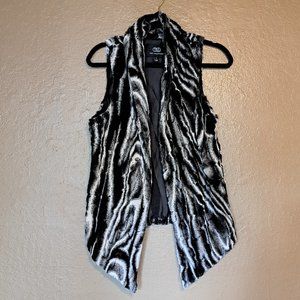 Faux Fur Vest Size Small